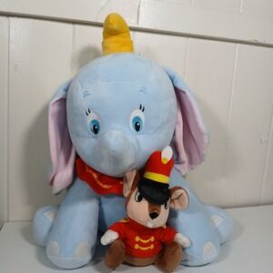 Disney Dumbo and Timothy Q Mouse Plush Set Disney Parks Baby Kids Stuffed Animal